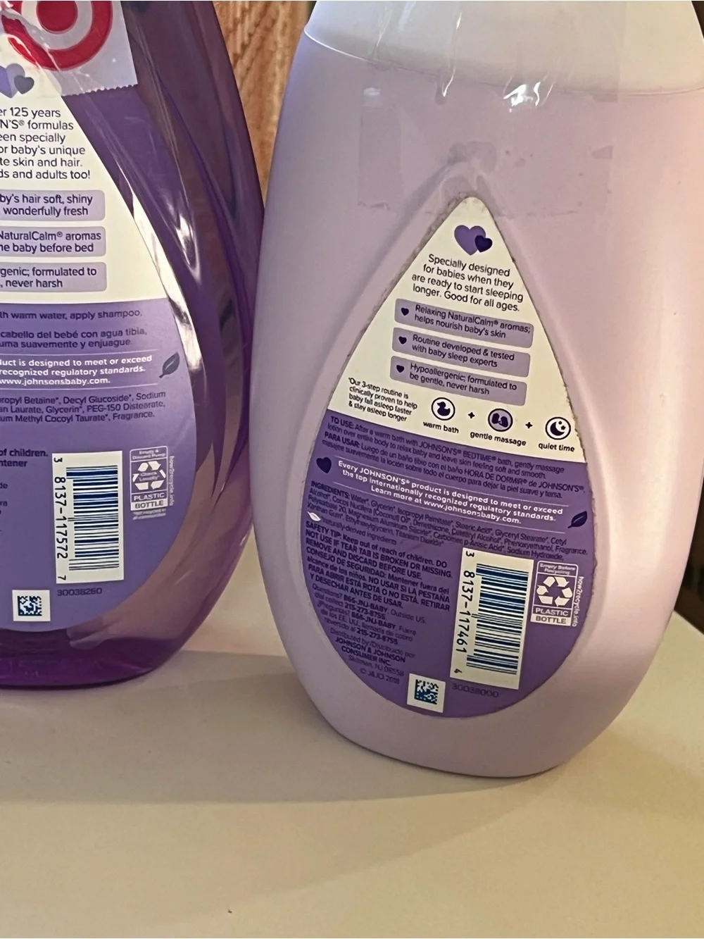 Johnson’s Nighttime Baby Wash & Lotion Plus Head To Toe Baby Wash All New!